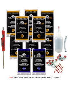 Counteract Counteract DIYK-1214 Do It Yourself Tire/Wheel Balancing Beads Semi Kit