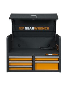 KDT83242 image(0) - GEARWRENCH 36 Inch 5 Drawer GSX Series Tool Chest