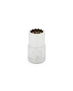 KDT80748D image(0) - GEARWRENCH 1/2 Inch Drive 12 Point Standard Metric Socket 13mm