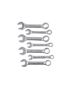 KTI41200 image(0) - K Tool International Wrench Set 7 Piece Combination Short SAE