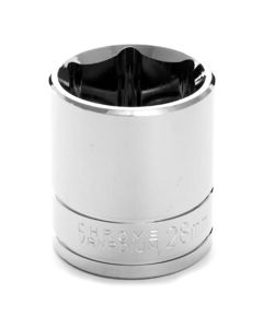WLMW32228 image(0) - Wilmar Corp. / Performance Tool 1/2" Drive 28mm 6pt Socket