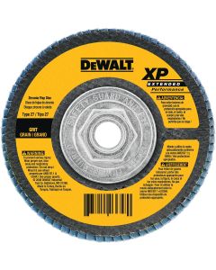DWTDW8337 image(0) - DEWALT 4-1/2-Inch By 5/8-Inch-11 24G Type 29 Hp Flap Disc