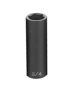 GRE2024D image(0) - Grey Pneumatic 1/2" Drive x 3/4" Deep Socket