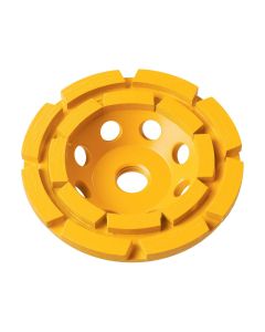 DWTDW4777 image(0) - DEWALT Concrete Grinding Wheel, Double Row, Diamond Cup, 5-Inch