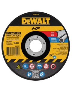 DWTDWA8063F image(0) - DEWALT 4" x .045" x 5/8" Metal and Stainless Cutting
