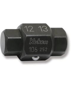 KKN106-12HX13H image(0) - Ko-ken USA 106-12HX13H Bit 12 mm x 13 mm Hex x Hex Length 32 mm