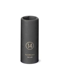 KDT84142 image(0) - GearWrench 1/4 Inch Drive 6 Point Deep Impact Metric Socket 7mm