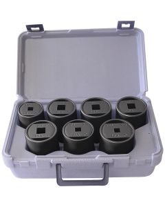 KAS41670 image(0) - Lang Tools (Kastar) 41670 - 7-Piece Axle Nut Socket Kit