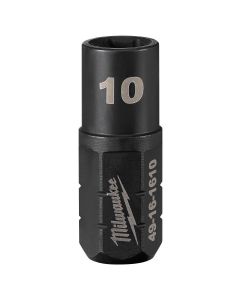 MLW49-16-1610 image(0) - Milwaukee Tool INSIDER Box Ratchet Socket 6 Point 10mm