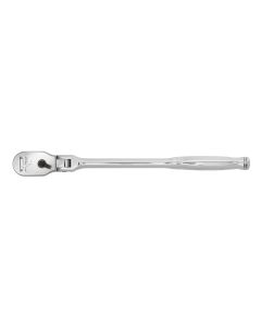 VIMFR6USA image(0) - VIM Tools 3/8 Inch Drive 12 Inch OAL 90T Flex Head Ratchet - Usa Made Chrome