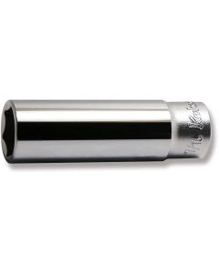 KKN2300A-7-16 image(0) - Ko-ken USA 2300A-7/16 1/4 Square Drive Socket 7/16 6 Point Length 50 mm