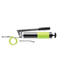 LEGL1355FZ image(0) - Legacy Manufacturing Flexzilla Heavy Duty Lever Action Grease Gun with Angled Extension and Flexible Grease Hose