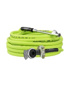 LEGHGH2-FZ image(0) - Legacy Manufacturing Flexzilla Truck Tire Inflator Kit 3-Piece, 3/8" x 50' Hose, Glad-Hand Attachment, 30&deg; Dual Angle and Straight-On Air Chuck