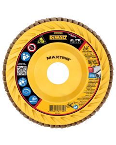 DWTDWA8280CTR image(0) - DEWALT Xp Ceramic Maxtrim Trimmable Flap Disc
