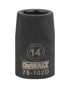 DWTDWMT75102OSP image(0) - DEWALT Dwmt 6Pt 1/2In Dr Im Skt 14 Mm