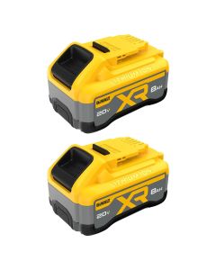 DWTDCB2108-2 image(0) - DEWALT 20V MAX* XR POWERPACK 8.0Ah Battery (2 PK)