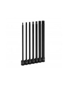 Grey Pneumatic 1/4" Dr. 7 Pc.  6" Length Fractional Hex Driver Set