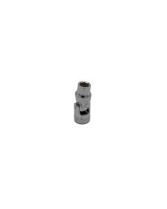 VIMVUM407 image(0) - VIM Tools 7M Universal Joint Shallow Chrome Socket, 1/4 Inch Drive