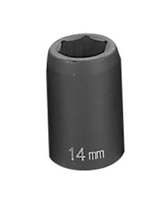 GRE2014M image(1) - Grey Pneumatic 1/2" Drive x 14mm Standard Socket