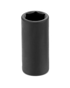 GRE1018SD image(0) - Grey Pneumatic 3/8" Drive x 9/16" Semi-Deep Socket