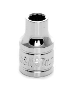 WLMW38807 image(0) - Wilmar Corp. / Performance Tool 3/8" Drive 7mm 12pt Socket