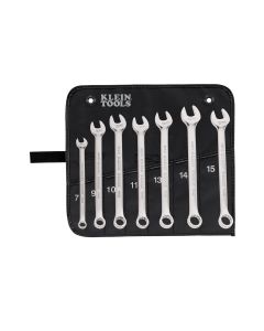 KLE68500 image(0) - Klein Tools Combination Wrench Set, Metric, 7-Piece