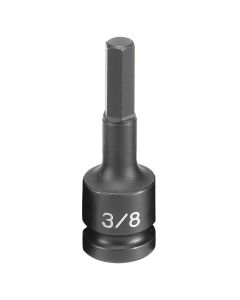 GRE2912F image(0) - Grey Pneumatic 1/2" Drive x 3/8" Hex Driver
