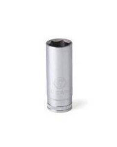 KDT80145 image(0) - GEARWRENCH 1/4 Inch Drive 6 Point Deep Metric Socket 10mm