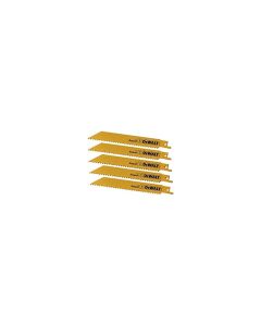 DWTDW4813B image(0) - DEWALT Metal-Cutting Bi-Metal Reciprocating Saw Blades