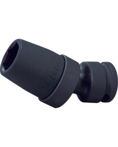 KKN13440A-1-2 image(0) - Ko-ken USA 13440A-1/2 3/8 Sq. Dr. Universal Socket 1/2 6 point Length 57mm