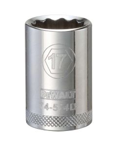 DWTDWMT74574OSP image(0) - DEWALT 001Pc 12Dr Socket-12Pt-17