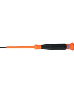 Klein Tools Insulated Precision Screwdriver, #1 Phillips, 4-Inch Shank