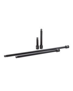 SUN3504 image(0) - SUNEX 4-piece 3/8 in. Drive Impact Wobble E