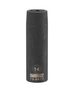 DWTDWMT73947OSP image(0) - DEWALT Dwmt 6Pt 1/2'' Dr Dp Im Skt 14 Mm