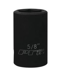 WLMM804 image(0) - Wilmar Corp. / Performance Tool 1/2" Drive 5/8" 6pt Impact Socket