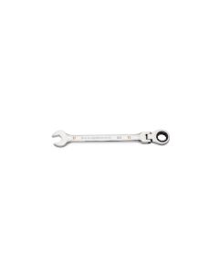 KDT86717 image(0) - GEARWRENCH 17mm 90-Tooth 12 Point Flex Head Ratcheting Combination Wrench