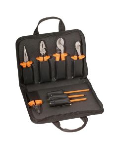 KLE33526 image(0) - Klein Tools Basic 1000V Insulated Tool Kit, 1000-Volt, 8-Piece