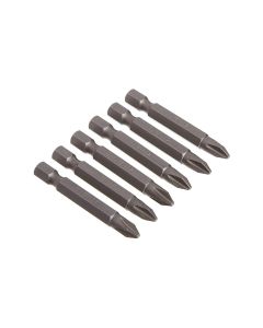 DWTDW2022B6 image(0) - DEWALT #2 Phillips 1" Insert Bit Tips