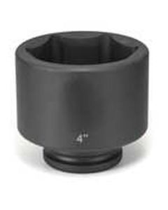 GRE6124R image(0) - Grey Pneumatic 1-1/2" Drive x 3-7/8" Standard  Socket