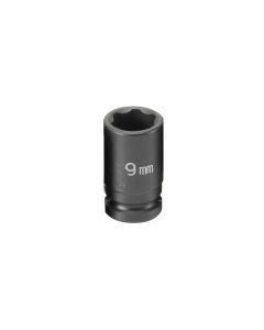 GRE909MS image(0) - Grey Pneumatic 1/4" Surface Drive x 9mm Standard  Socket