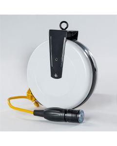 GEN2640-5001 image(0) - SafTlite by General Manufacturing Commercial Power Supply Reel 40 Foot 16/3 Cord with Saf T Lok Outlet 10 Amp