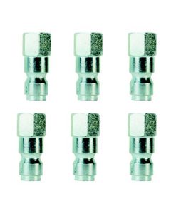 ESCO Super-Seater Bead Seating Valve: Standard Bore, 1/4 in. Coupler Nipple (6-Pack)
