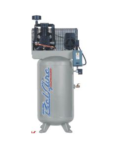 IMC318VE image(0) - IMC (Belaire) 5 HP 80 Gallon 175 PSI 230 Volt Air Compressor 5 HP 80 Gallon Vertical 175 PSI 230 1 60 16.6 CFM T39 Pump 184 T Frame Motor w starter