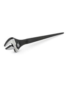 TIT211 image(0) - TITAN 10 Inch Adjustable Chrome Vanadium Steel Construction Spud Wrench Head Size with 12 Inch Overall Length for Added Leverage and Alignment
