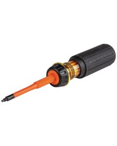 KLE32288 image(0) - Klein Tools 8-in-1 Insulated Interchangeable Screwdriver Set
