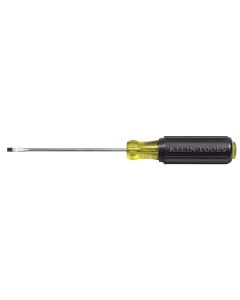 KLE607-3 image(0) - Klein Tools Screwdriver Mini Cushion-Grip 3/32" Cabinet Tip x 3"