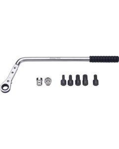 KKN1210E image(0) - Ko-ken USA 1210E Door Hinge Wrench Set   11 pieces