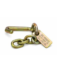 MOC6317 image(0) - Mo-Clamp -inchJ-inch Hook w/ 3/8-inch Chain