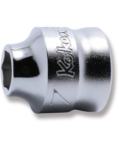 KKN3400MZ-7 image(0) - Ko-ken USA 3/8 Sq. Dr. 6-Point Z-Series Metric Chrome Socket in 7mm