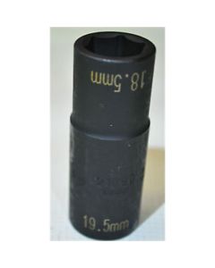 GRE2189D image(0) - Grey Pneumatic 1/2" Dr. 18.5mm x 19.5mm Damaged Lug Socket